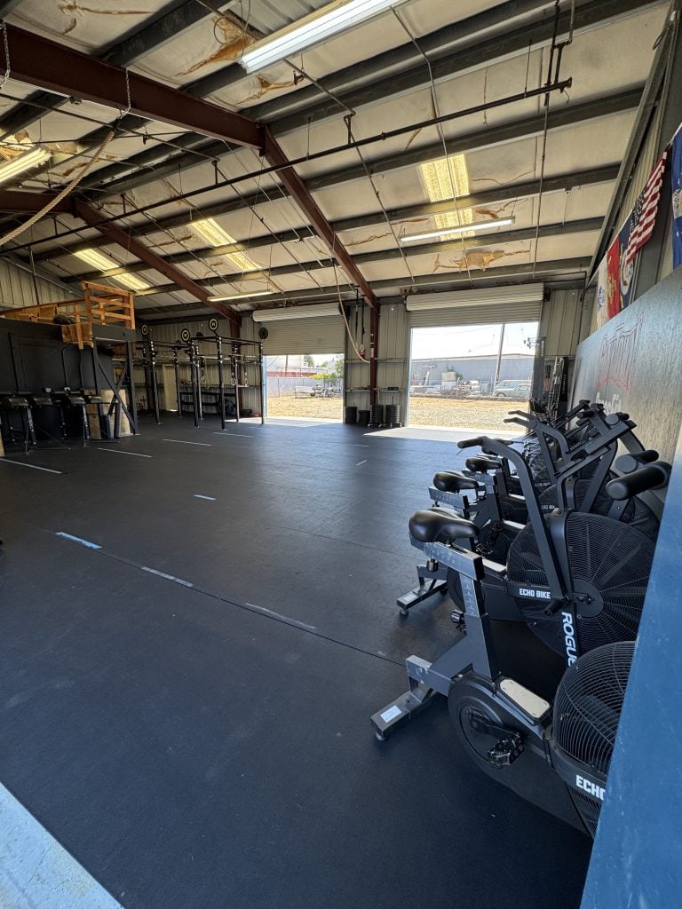 Claytown CrossFit gym interior